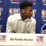 De'Andre Hunter pre NBA draft press conference
